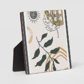 抽象芸術トレンディーデザイン フォトプラーク (正面)