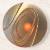 抽象芸術トレンディー及エレガントび3次元デザイン コースター (正面)