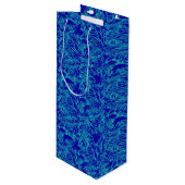 抽象芸術トロピカルフラワーズワイン抱き枕 ワインギフトバッグ (正面アングル)