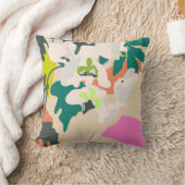 抽象芸術トロピカルラモダンッズホームデコール クッション (ブランケット)