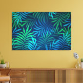 抽象芸術トロピ葉カルアートカンバスプリント キャンバスプリント (インサイチュ (リビング))