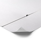 抽象芸術トーストスケッチ – ポスター (角)