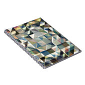 抽象芸術トーン格子 ノートブック (右側)