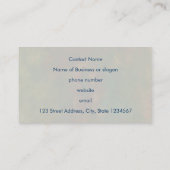 抽象芸術トーン 名刺 (裏面)