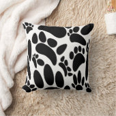 抽象芸術ドッグポープリント クッション (ブランケット)