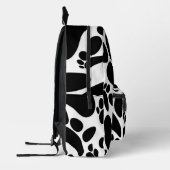 抽象芸術ドッグポープリント プリントバックパック (左)