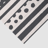 抽象芸術ドットとストライプ 薄葉紙 (詳細)