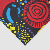 抽象芸術ドットアート4 薄葉紙 (詳細)