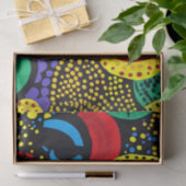 抽象芸術ドットアート4 薄葉紙 (ギフト)