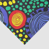 抽象芸術ドット3 薄葉紙 (詳細)