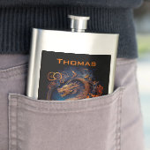 抽象芸術ドラゴンフラスコ フラスク (インサイチュ)