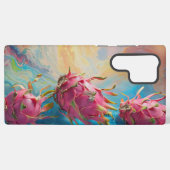 抽象芸術ドラゴンフルーツファンタジー作品 SAMSUNG GALAXYケース (裏面横)