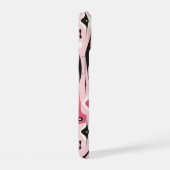 抽象芸術ドリップ組成 iPhone 15ケース (右側面)