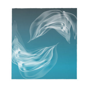 抽象芸術ドルフィンズ遊 ノートパッド