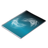 抽象芸術ドルフィンズ遊 ノートブック (左側)