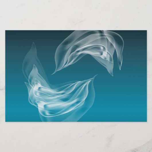 抽象芸術ドルフィンズ遊 便箋 (正面)