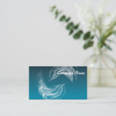 抽象芸術ドルフィンズ遊 名刺 (スタンド正面)