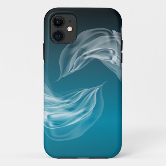 抽象芸術ドルフィンズ遊 Case-Mate iPhoneケース (裏面)