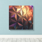 抽象芸術ドーム構造 キャンバスプリント (インサイチュ (ウッドフロア))