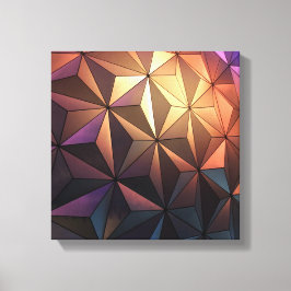 抽象芸術ドーム構造 キャンバスプリント