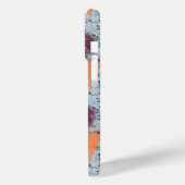 抽象芸術ド絵を描リップモダン(ばちゃばちゃ)跳ねるモノグラム Case-Mate iPhoneケース (裏面 / 左)