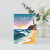 抽象芸術ナザレポルトガル ポストカード (スタンド正面)