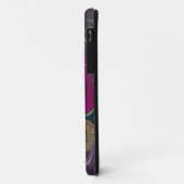 抽象芸術ナスとカラー絵画スワール Case-Mate iPhoneケース (裏面/左)