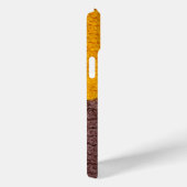 抽象芸術ニット組織 Case-Mate iPhoneケース (裏面 / 右)