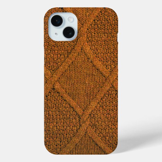抽象芸術ニット組織 Case-Mate iPhoneケース (裏面)