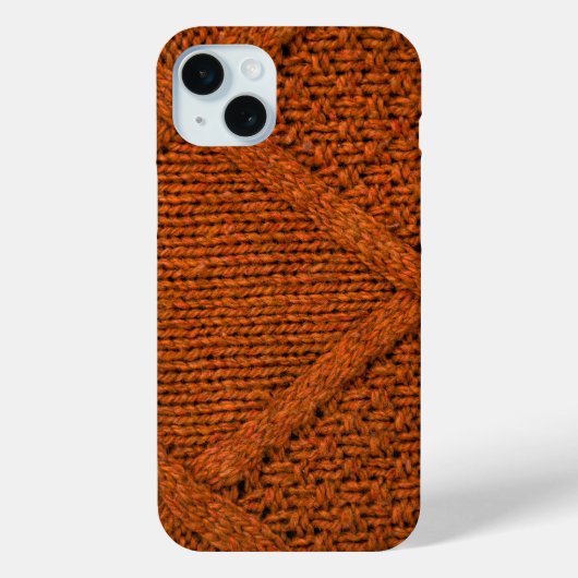 抽象芸術ニット組織 Case-Mate iPhoneケース (裏面)