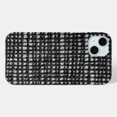 抽象芸術ニット組織 Case-Mate iPhoneケース (裏面 (横))