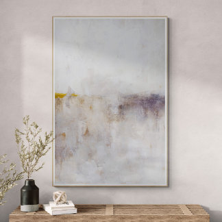 抽象芸術ニュートラル絵を描ウォールアート キャンバスプリント