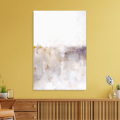 抽象芸術ニュートラル絵を描ウォールアート キャンバスプリント (インサイチュ (リビング))