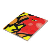 抽象芸術ニングデビルアート タイル (側面)