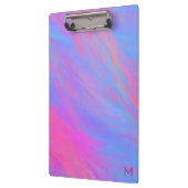 抽象芸術ネオンインク流 クリップボード (左)