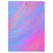 抽象芸術ネオンインク流 クリップボード (裏面)