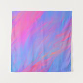 抽象芸術ネオンインク流 タペストリー (正面(横))