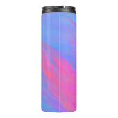 抽象芸術ネオンインク流 タンブラー (裏面)