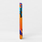 抽象芸術ネオン絵を描ドリップデザイン Case-Mate iPhoneケース (裏面/左)