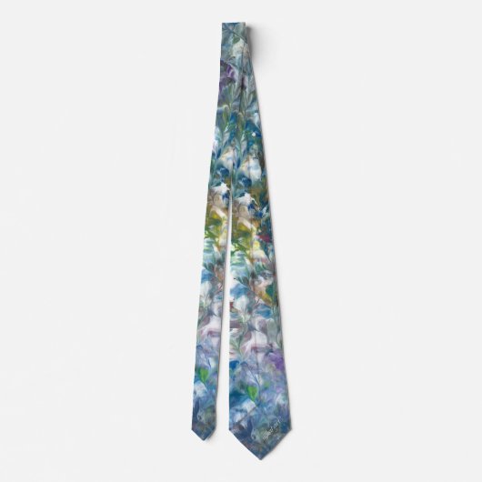 抽象芸術ネクタイ ネクタイ (裏面)