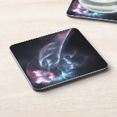 抽象芸術ネブラブルーとパープル コースター (左側)