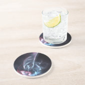 抽象芸術ネブラブルーとパープル コースター (側面)