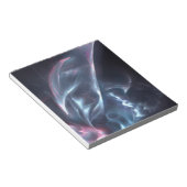 抽象芸術ネブラブルーとパープル ノートパッド (アングル)