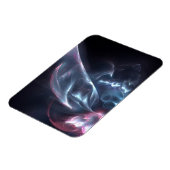 抽象芸術ネブラブルーとパープル マグネット (左側)