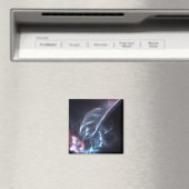 抽象芸術ネブラブルーとパープル マグネット (インサイチュ (食洗機))