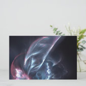 抽象芸術ネブラブルーとパープル 便箋 (スタンド正面)