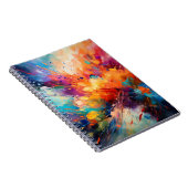 抽象芸術ノートデザイン ノートブック (右側)