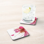 抽象芸術ハイビスカスフラワー コースター (右側)