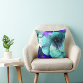 抽象芸術ハイビスカスフローラ クッション (椅子)