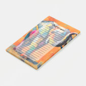 抽象芸術ハッピーレインボーゾウ ポストイット (アングル)